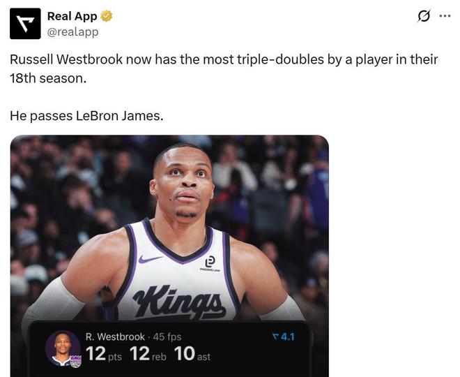 国王队爆冷掀翻快船威少三双创历史纪录小卡伤